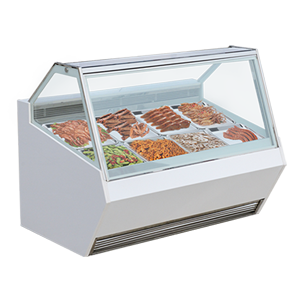 vitrine réfrigérée droite