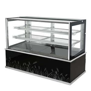 Angle droit vitrine réfrigérée patisserie