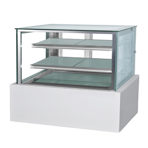Angle droit vitrine réfrigérée patisserie