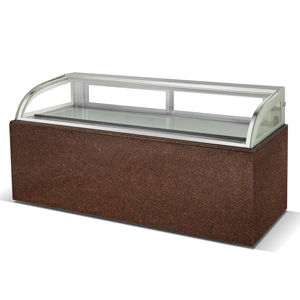 Cordyceps fin vitrine réfrigérée traiteur