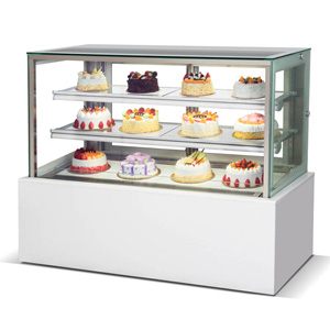 Angle droit vitrine patisserie