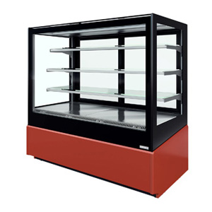 Angle droit vitrine de boulangerie