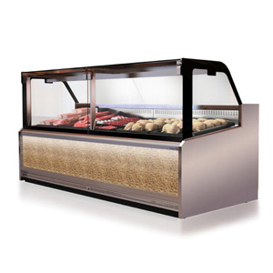 Angle droit vitrine boulangerie patisserie