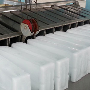 Machine à glace en brique civile à grande échelle