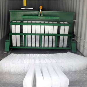Machine de brique de glace de conteneur