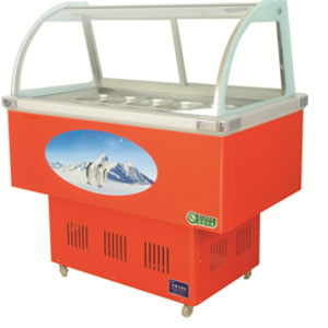 vitrine réfrigérée pour glaces