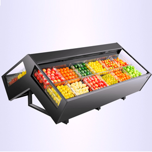 double face  vitrine service arriere