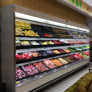 présentoir réfrigéré pour fruits et légumes