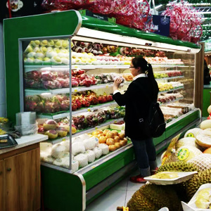 vitrine réfrigérée verticale faible profondeur