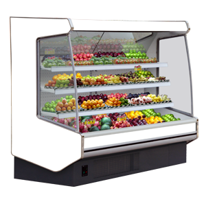 présentoir réfrigéré pour fruits et légumes